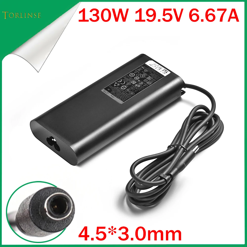 19.5V 6.67A 130W 4.5*3.0 AC Laptop Adapter Charger For DELL XPS 15 9530 9550 9560 Precision 15 5520 5530 M5510 M5520 M3800