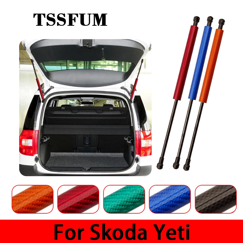 

Car Rear Tailgate Gas Struts Modify Lift Support Shock Damper Absorber Piston Rod Prop For Skoda Yeti 5L 2009-2017 Accessories