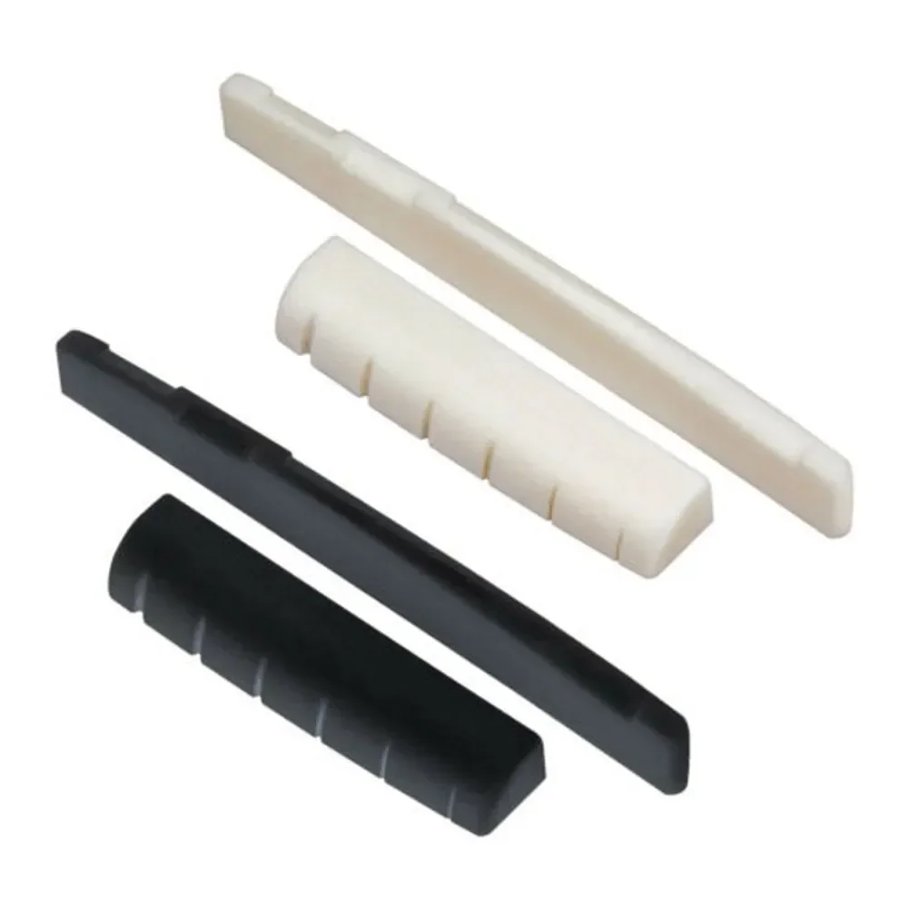 Ponte Chitarra Classica Lotto Di 50 Dadi Per Ponte Chitarra Acustica Saddle Colore Bianco Avorio A 804307 - Foto 8