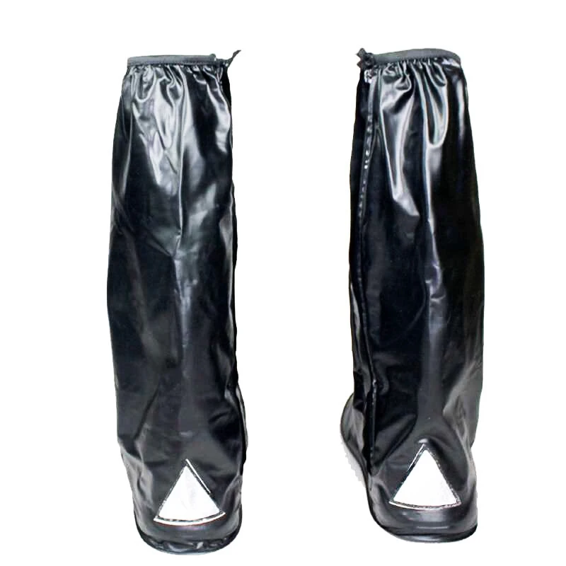 Motorcycle Shoes Covers Boots Cover Waterproof Rain Boots Black Reusable Men Women Bike shoes