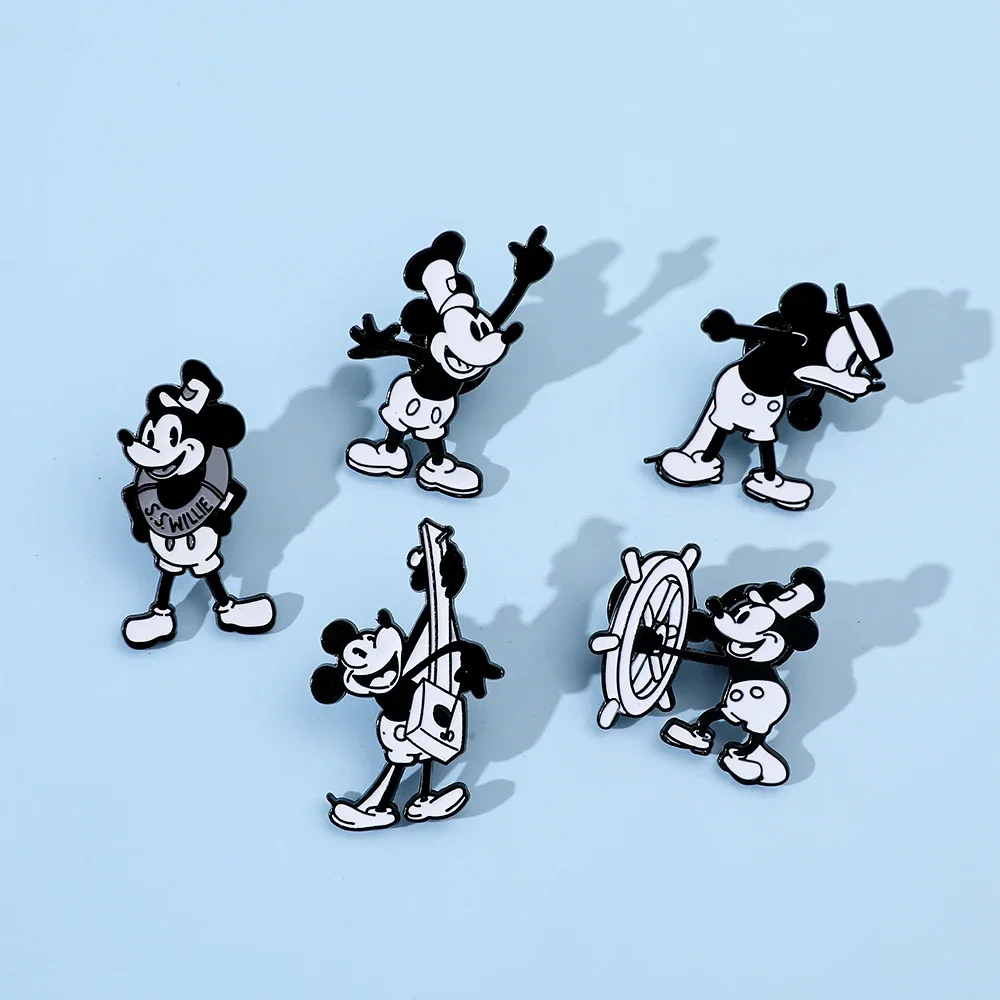 Broches Pin's Mickey Mouse Lot 5 Pcs