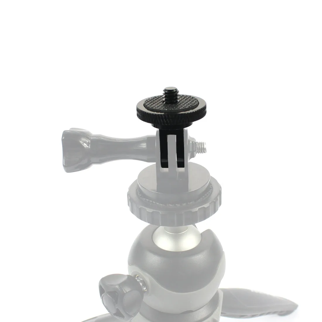 New Stainless Steel 1/4 Screw Mini Tripod Mount Adapter for GoPro Hero 13 insta3