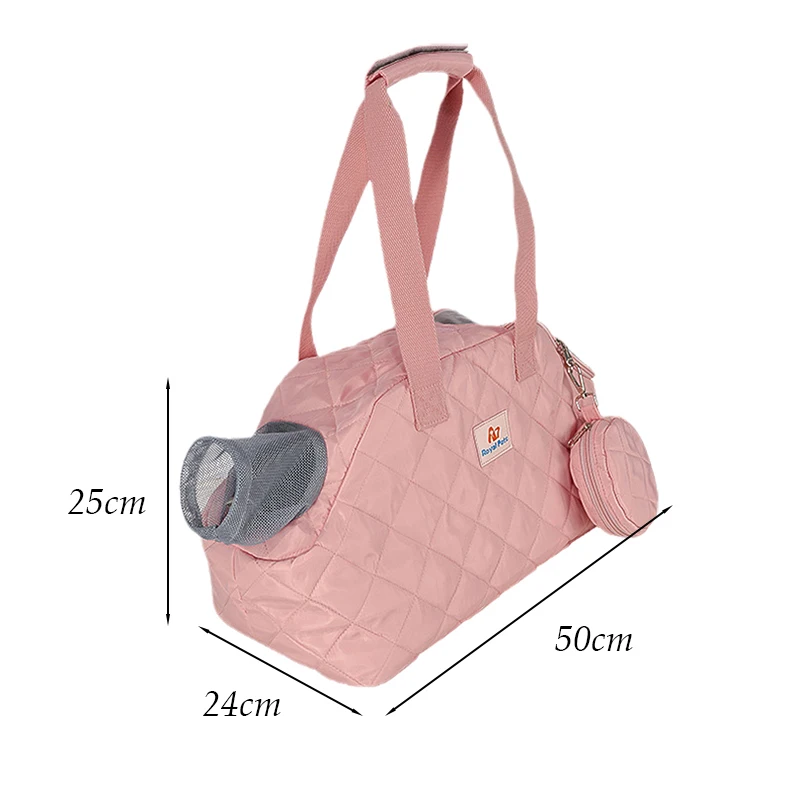Title 1, Portable Pet Shoulder Bag with Breathable Outdo...