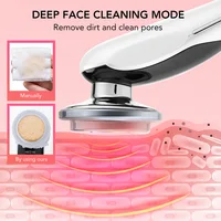 7 in 1 Face Lift Device Microcurrent Skin Rejuvenation LED Facial Massager Light Therapy Anti Aging Wrinkle Beauty Apparatus 2