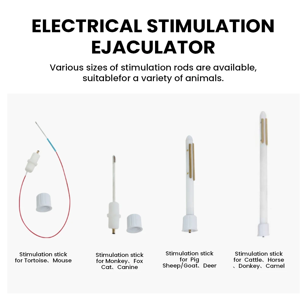 Veterinary Electric Stimulation Semen Collector Animal sperm collector Equipment