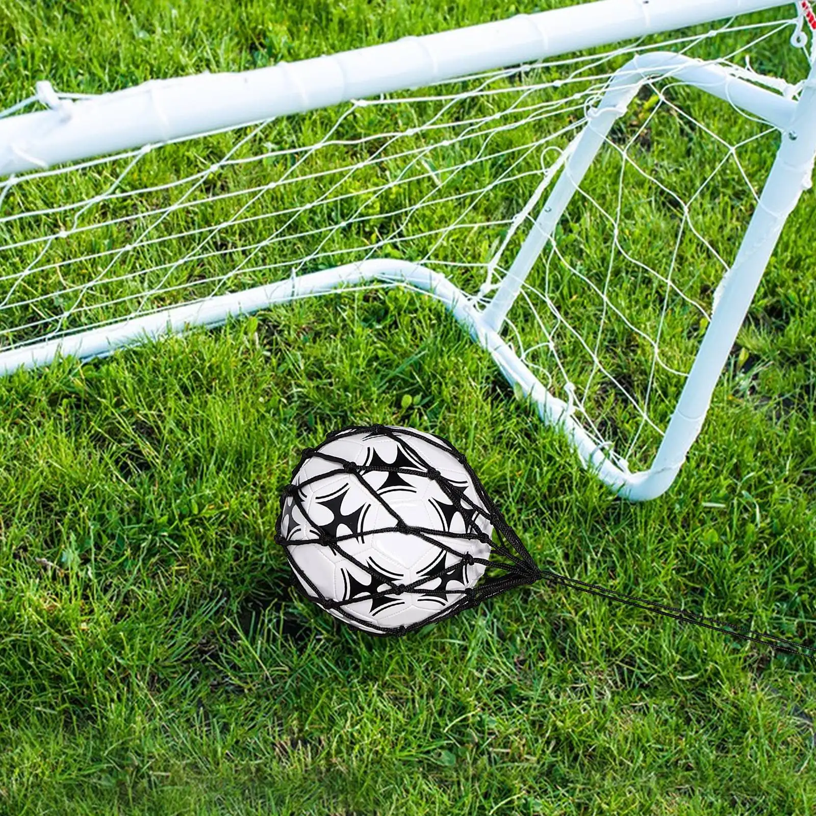 2Pcs Football Nets Soccer Training Equipment Polypropylene Kids Adults Juggling Practice Ball Trainer Team Sports Gear Football