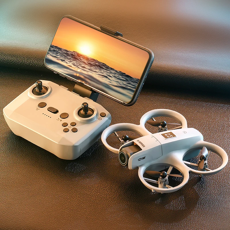 Mini Drone Selfie Poche 8K HD-VR avec Caméra 180° - D16