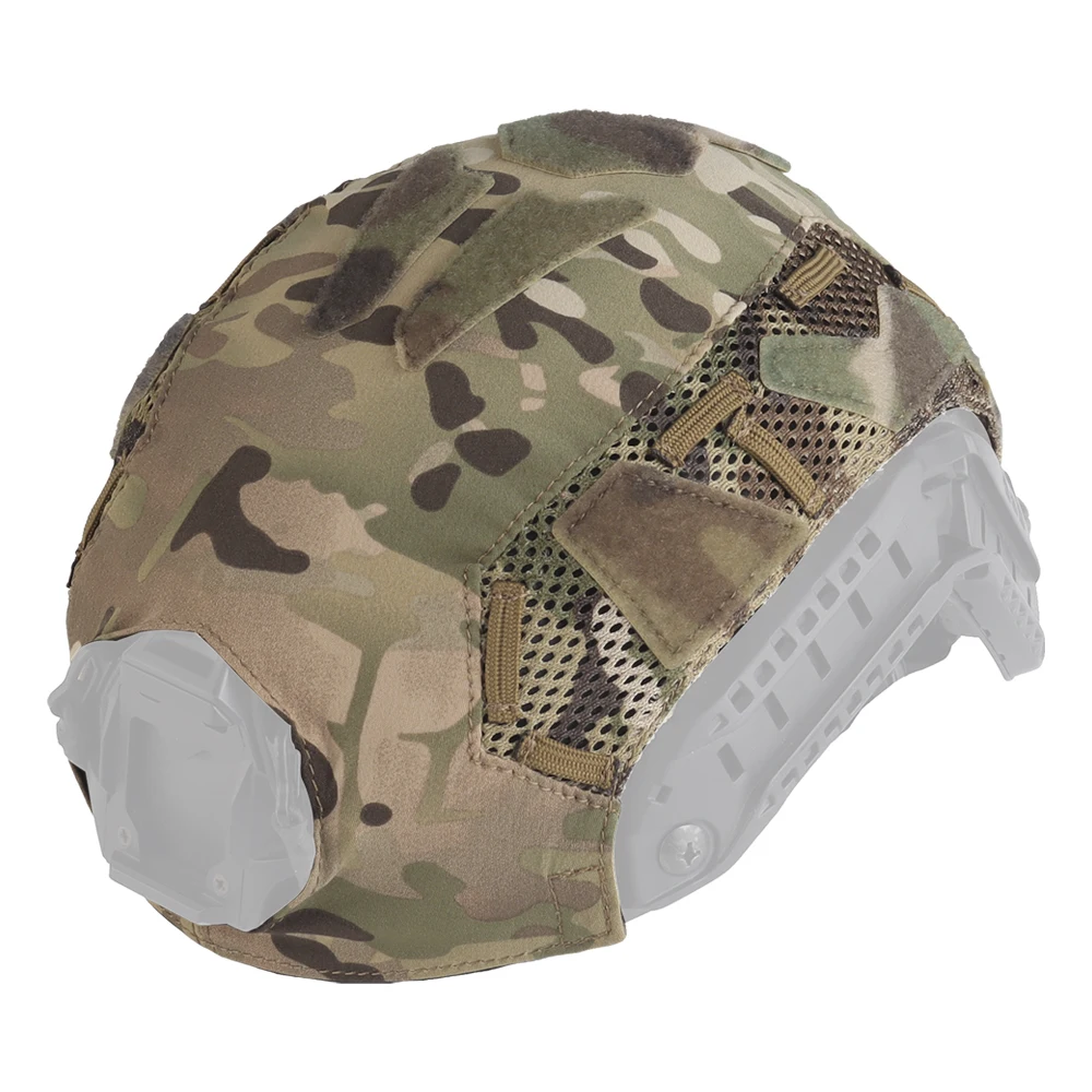OPHIDIANTAC Schnelle Helmhaube, atmungsaktiv, Paintball-Schutzhaube, Airsoft-Helmzubehör für Jagdschießen – Detail 3