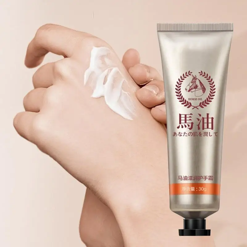 

Восстанавливающий Крем для рук с конским маслом, крем для сухой и треснувшей кожи, роскошный увлажняющий питательный восстанавливающий Натуральный Лосьон, крем для кожи с конским маслом