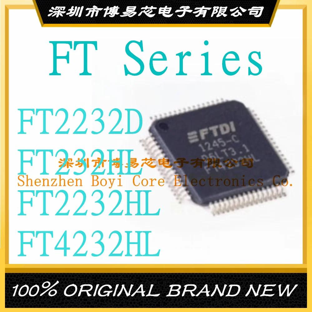 

FT4232HL-REEL FT4232HL FT2232HL QFP64 FT232HL FT2232D QFP48 Brand new original genuine IC chip