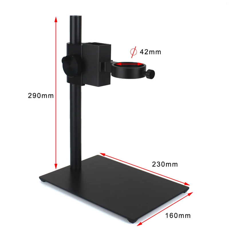 4K 48MP HDMI USB Industrial Digital Video Microscope Camera Monocular 130X Zoom C-Mount Lens For PCB Phone Repair Soldering 4