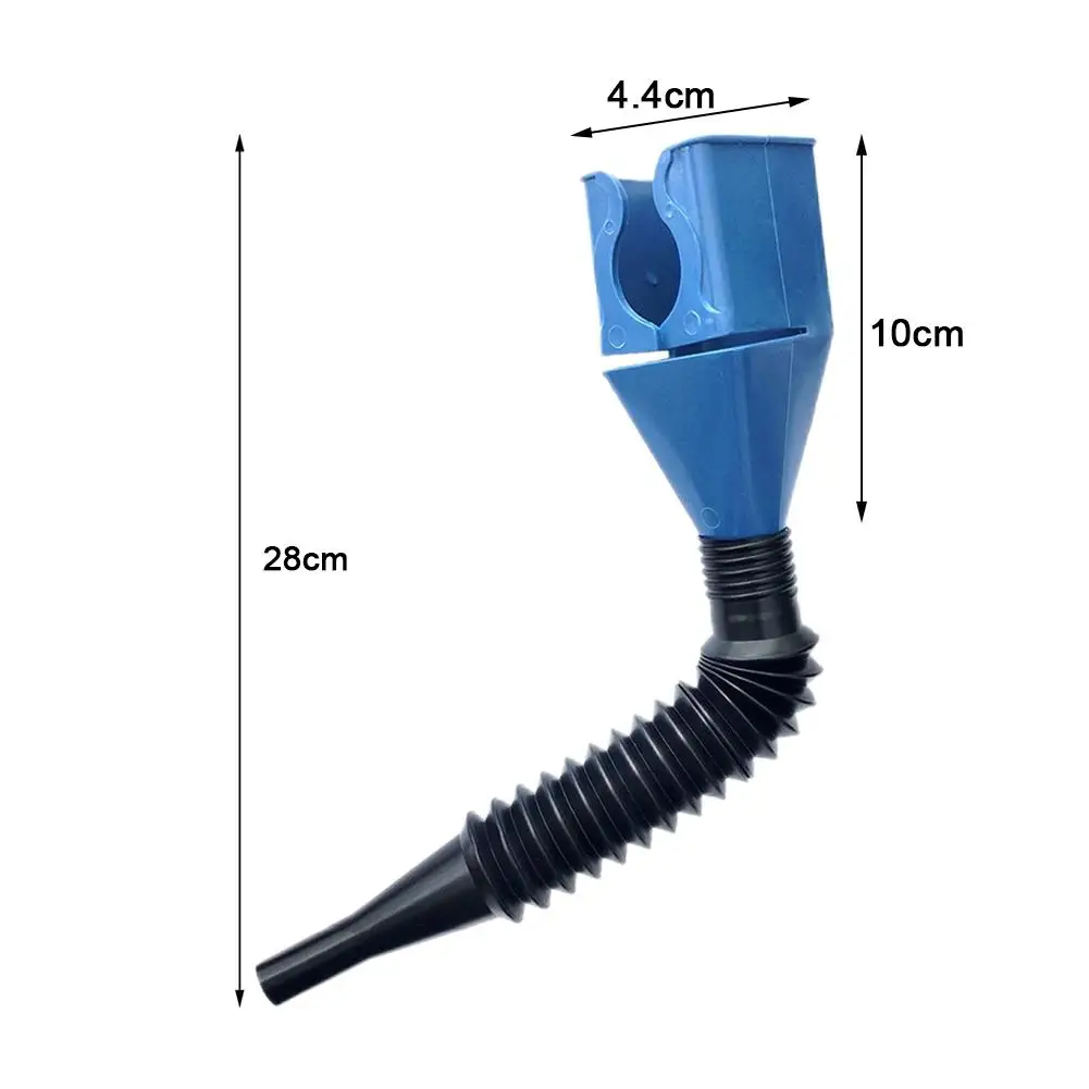 Telescopic Car Refueling Funnel Universal Car Oil Filling Equipment Portable Foldable Engine Oil Gasoline Transfer Funnel