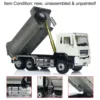 In Stock 6*6 LESU RC Hydraulic Dump Truck 1/14 Remote Control Dumper Car Tamiyaya Tipper Model Light Sound Set Toys TH02557 2