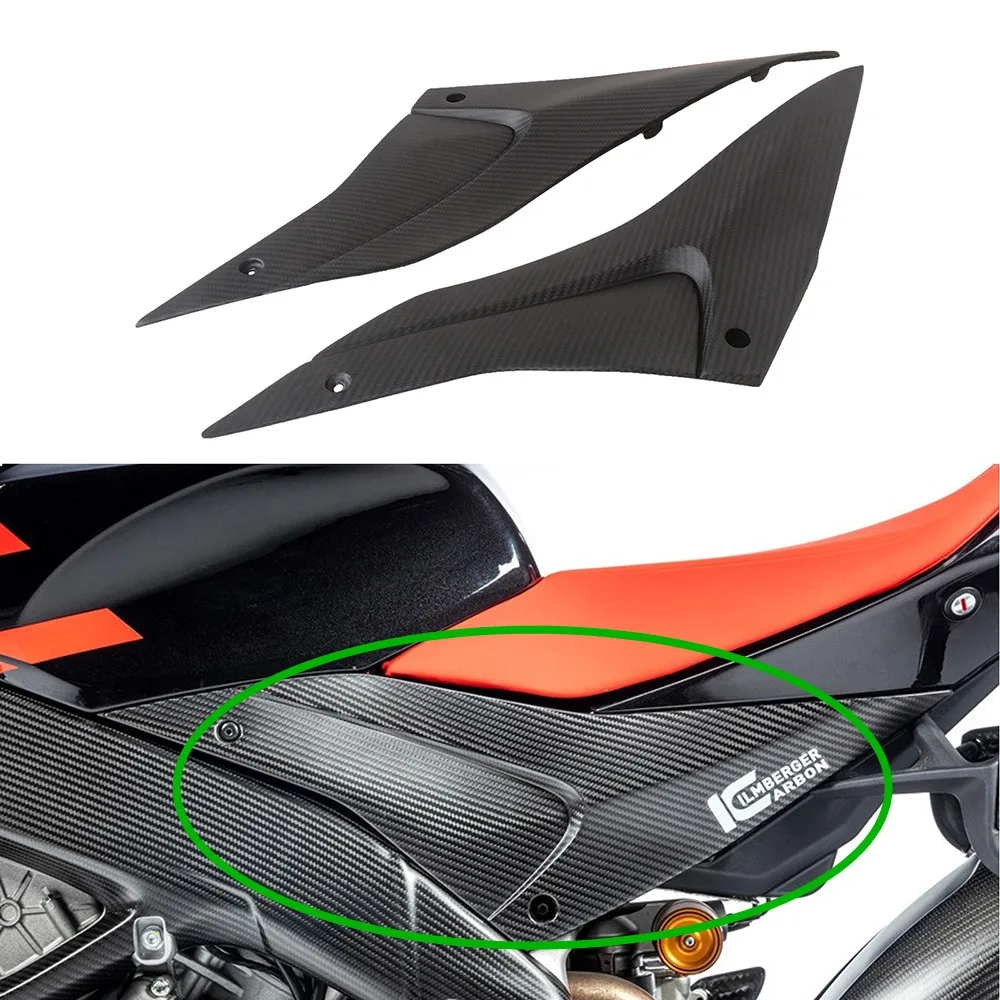 

For Aprilia RSV4 2022 Carbon Fiber Side Panels Cowling Gloss/Matt Modification Kit Side Panels Adjusting Motorcycle Accessories