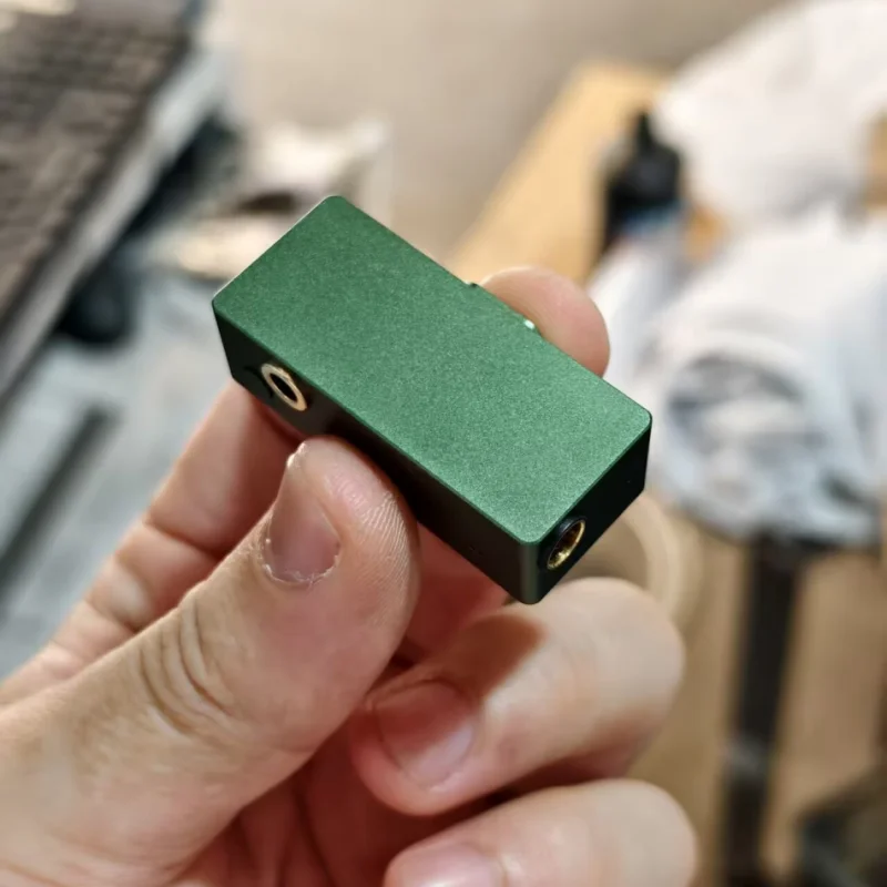업그레이드된 디코더 앰프 쿼드 코어 DAC 43198 칩 Type-C-잭 3.5mm 4.4mm HIFI 소형 테일 오디오 어댑터 헤드폰 커넥터