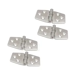 Marine 1/4/10Pcs Stainless Steel Strap Hinge Door Hinge For Marine Boat Yacht 76 X 40 Mm Rafting Boating Accessories Boat Marine