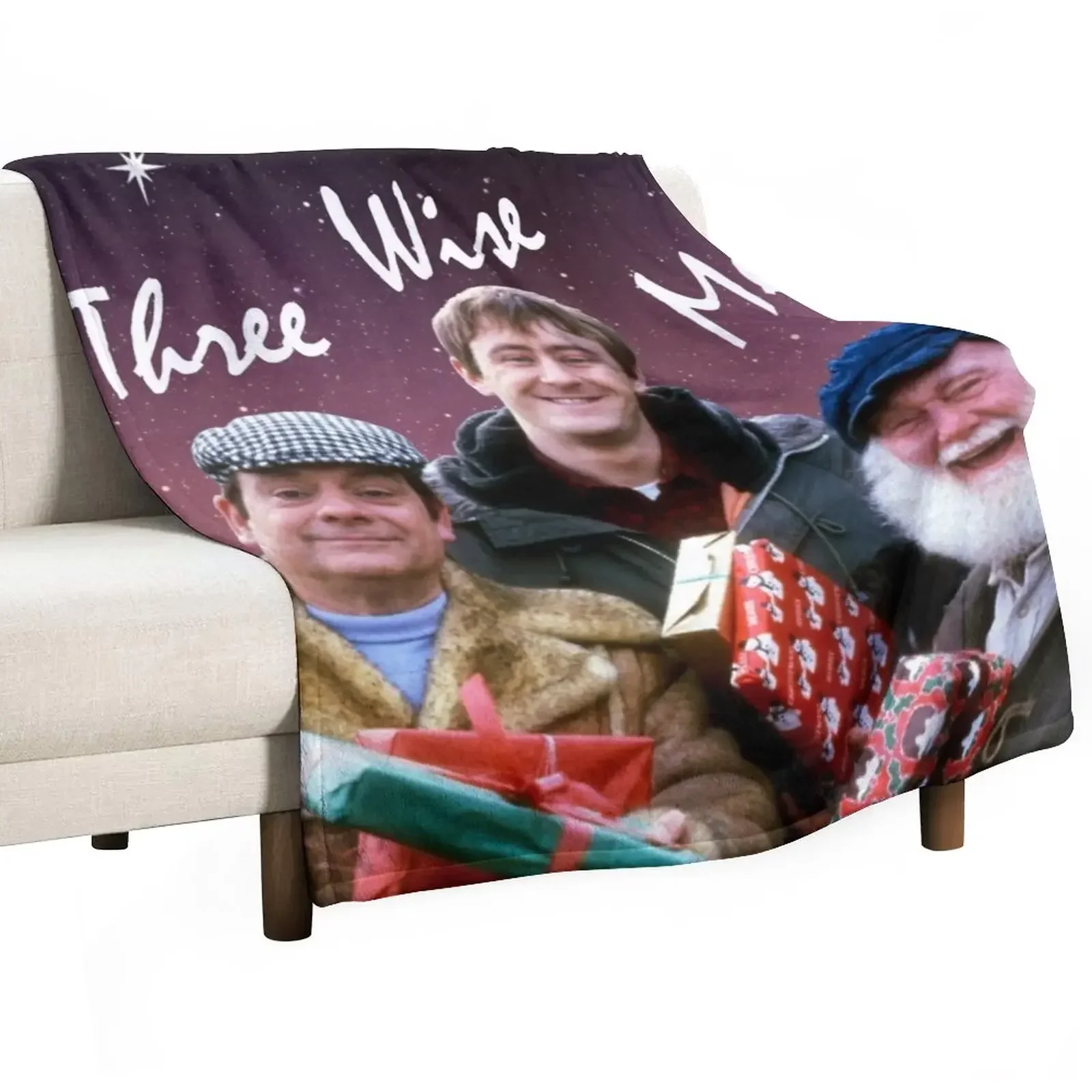 

Only Fools - Three Wise Men Throw Blanket For Sofa Thin decorative Blankets