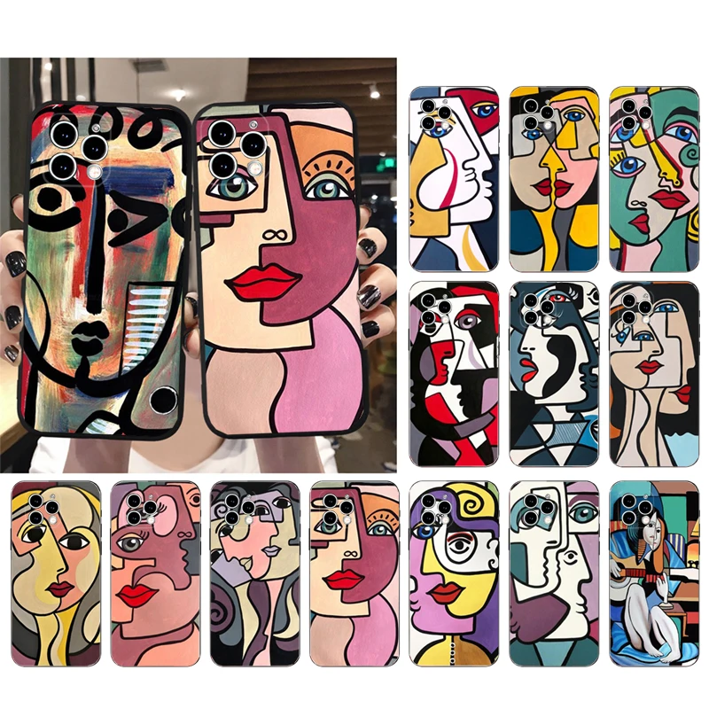 

Laurent Folco Art Painting Phone Case For iphone 15 14 Pro Max 13 12 11 Pro Max XSMax XR 12 13 mini 14 Plus