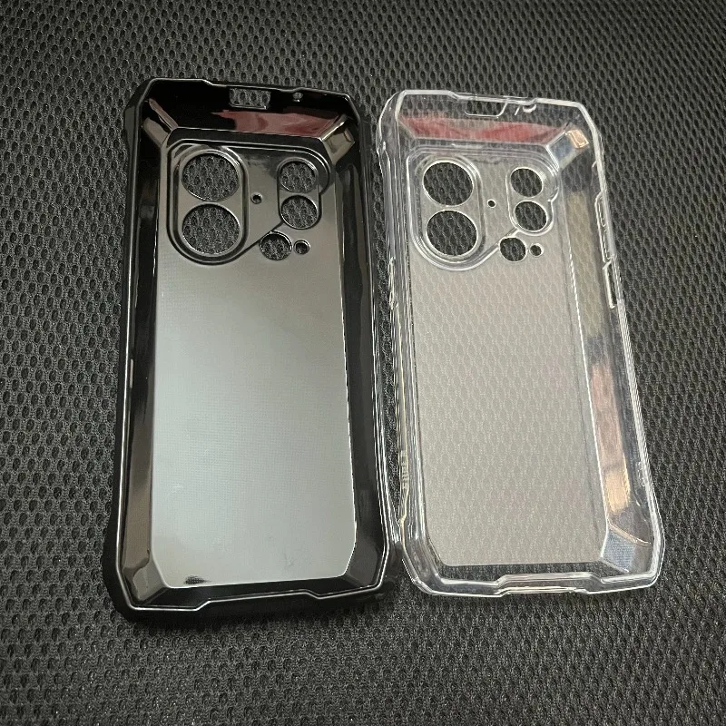 Blackview Oscal Pilot 6 케이스용 소프트 TPU 폰 케이스 BV Oscal Pilot6용 실리콘 백 커버 블랙 투명 소프트 쉘