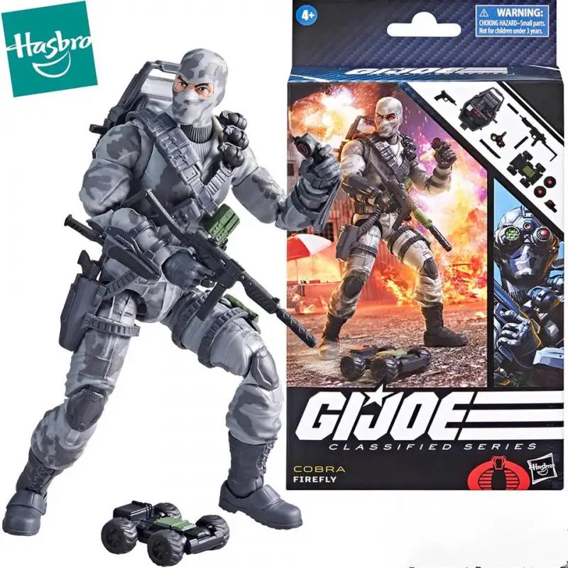 

Hasbro G.I.Joe Series Genuine Original Firefly Film & Anime Peripheral Collections Children's Gifts Movable Model Toys