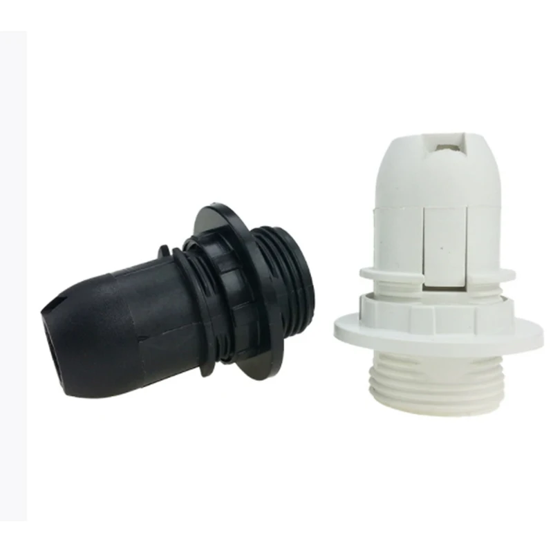 Screw E14 E27 LED Light Bulb Lamp Base Cap Power Holder Electric Pendant Socket Lamp Shade Converter 220V 110v