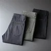 High Quality Casual Men Soft Slim Fit Business Pants 2024 Spring Autumn New Male Elastic Waist Small Straight Versatile Trousers