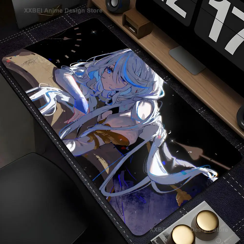 

Game Genshin Impact Mousepad Large Computer Gaming Accessories MousePads Desk Mats Anti-slip Laptop Soft Mice Pad