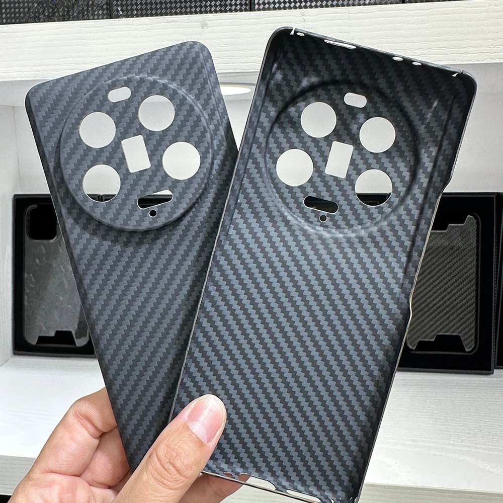 

New Real Aramid Fiber Carbon Fiber For Xiaomi Mi 13S Ultra Ultra-light Thin Phone for Mi 13sUltra Case Cover
