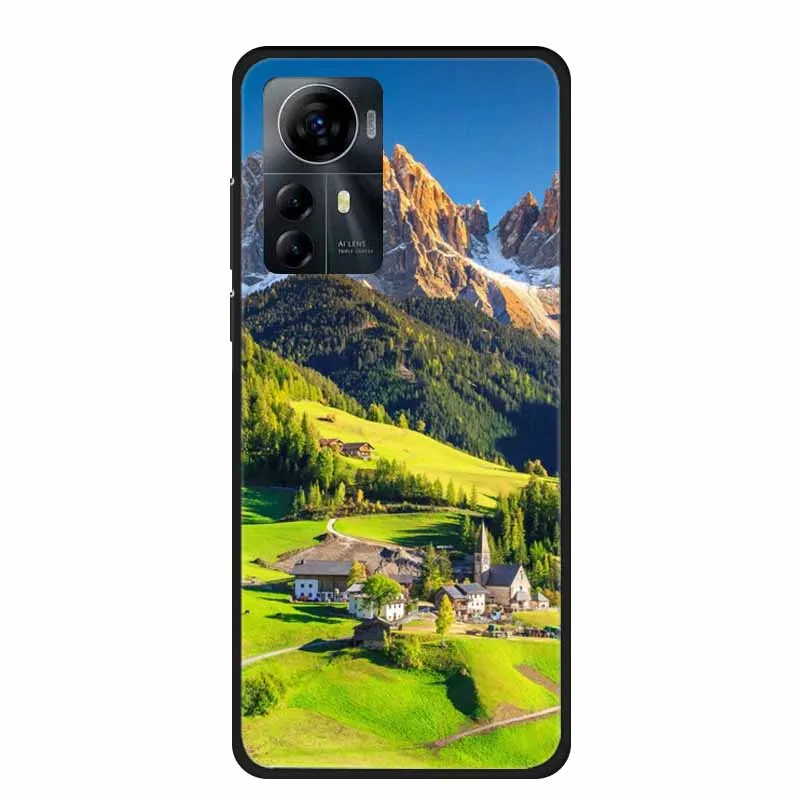 Enhanced Silicone TPU Landscape Protector Case