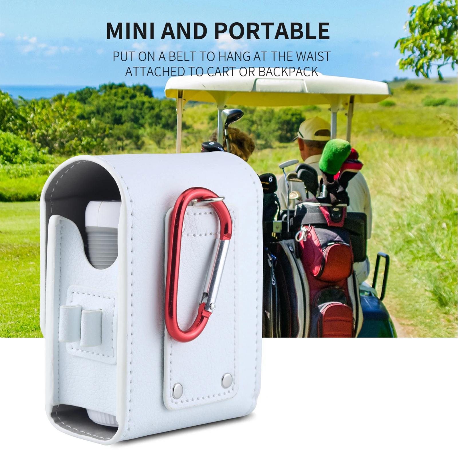 Sac De Golf Malbon Avec étiquette Boule Télémètre - Sac De Rangement Taille Banane