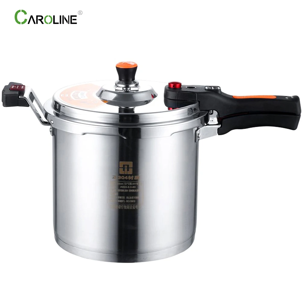 Extra Large Pressure Cooker Thick Commercial Stainless Steel Pressure Cooker  Kitchen Electric Cookware Dining Bar Home Garden - AliExpress