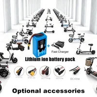Nouvelle batterie lithium-ion 36V 18650 10Ah 15AH 20AH 30AH 10S 2P 3P 4P 6P adaptée aux scooters 100-1500W et autres moteurs BMS 5