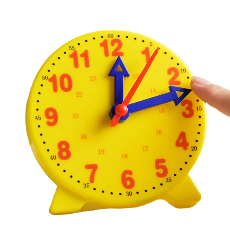Montessori Educational Toys Clock Time Activities Kids Clock