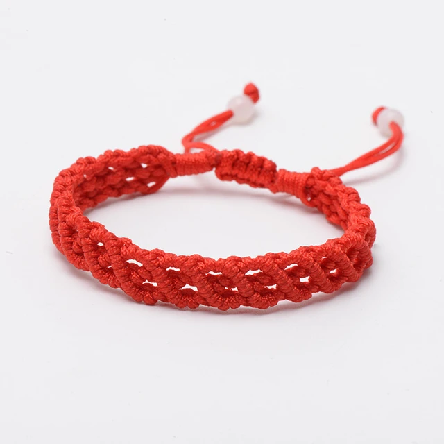 Classic color braided bracelet lucky handmade red thread bracelet jewelry  couple bracelet men and women wrist bracelet Trinket