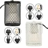 100W Heating Lamp Turtle Snake Lizard Reptiles E27 Infrared Heater Ceramic Anti-scald Cage Protects Chicks From Hatching 2