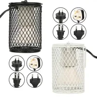 100W Heating Lamp Turtle Snake Lizard Reptiles E27 Infrared Heater Ceramic Anti-scald Cage Protects Chicks From Hatching 2