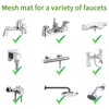 Universal G1/2 Chrome Stainless Steel Length Extender Shower Connector For Extra Long Hose For Bathroom Toilet Bidet Shower 6