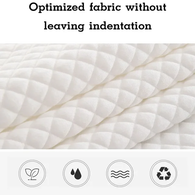 Új Memóriahab Párna Puha Memória -Lepattanó Párnák Nyak Védelem Lassú Visszapattanás Alvó Gyógyító Pihenés - Image 6