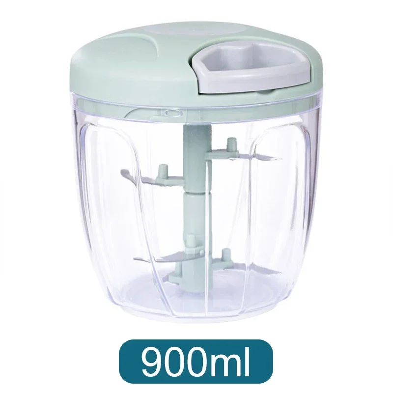 مفرمة الثوم اليدوية 500/900 مللي هراسة الثوم الغذاء الخضروات قطاعة اللحوم المطاحن أدوات المطبخ مفرمة يدوية هراسة الثوم