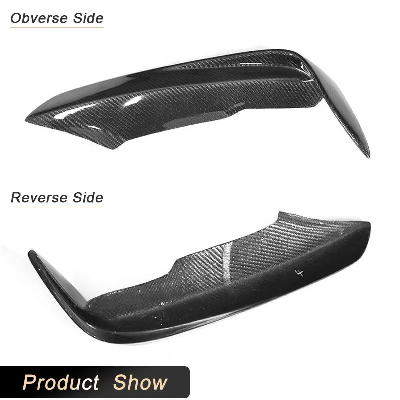 BMW 3 시리즈 F30 F31 M-스포츠 세단 2012-2018용 카본 파이버 프론트 범퍼 안개등 커버 트림, 자동차 프론트 카나드 바디 키트