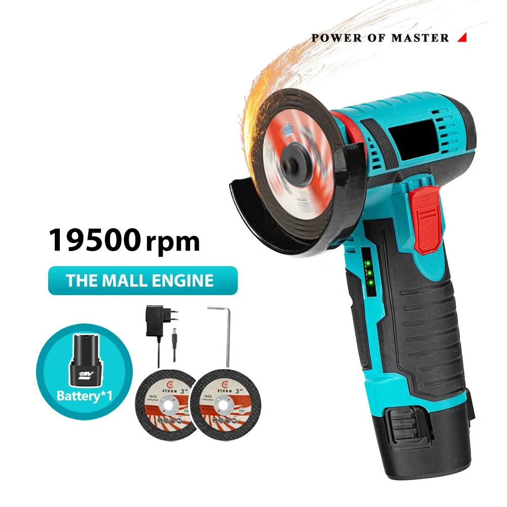12V Mini Angle Grinder Mini Household Rechargeable Cutting Machine Polishing Machine Electric Hand Grinder Polishing electric grinder angle grinder electric angle grinder