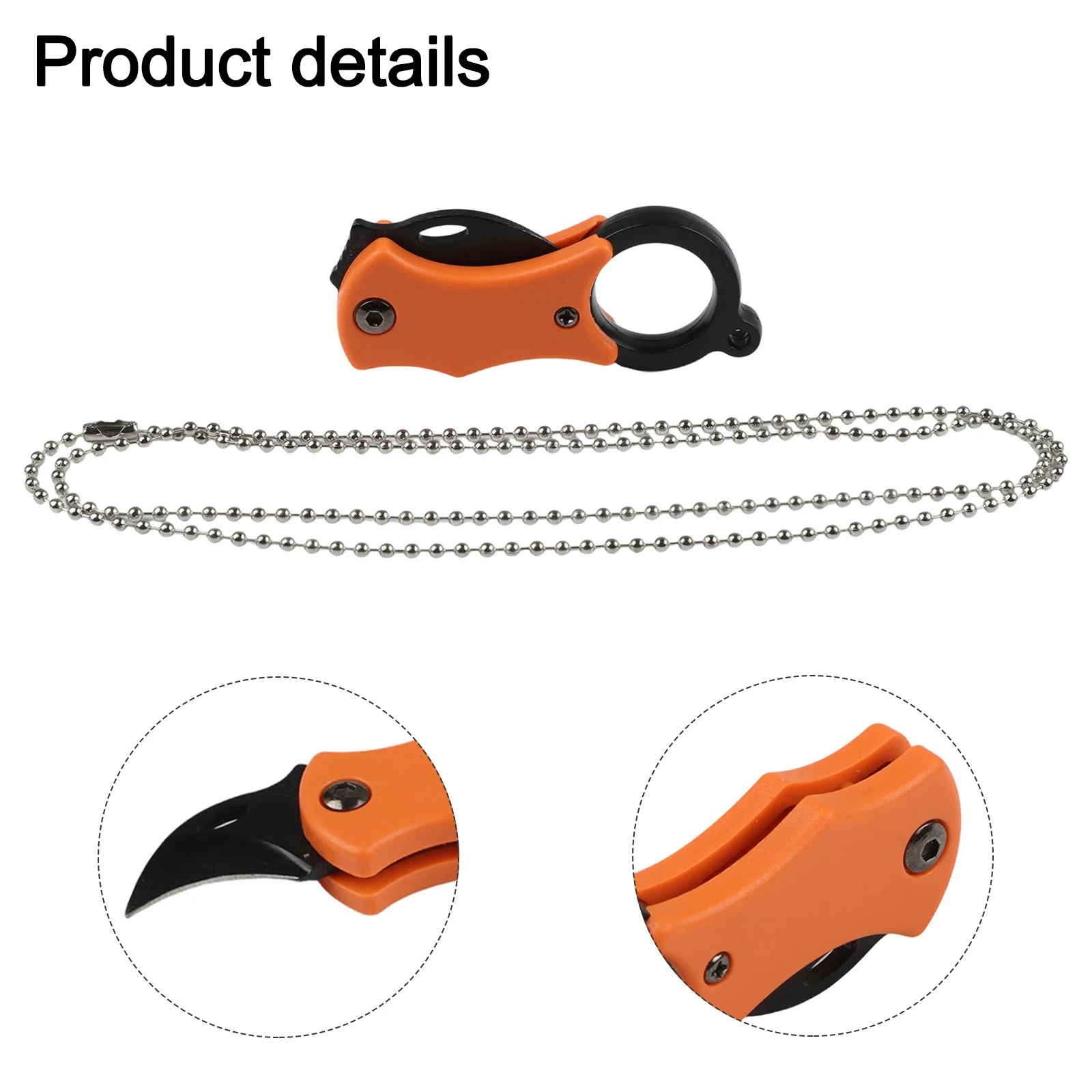 1pc Portable Small Pocket Cutter Carabiner Cutter Box Cutter Keychain Folding Mini Cutter Unboxing Tools