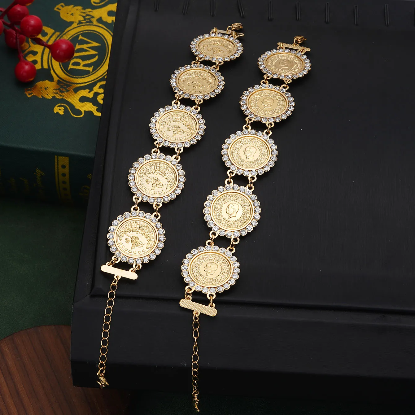 [韓国人気ジュエリー] nff bliss coin bracelet-silver Sterling Silver Sideways CZ Cross Bracelet – Sterling Forever