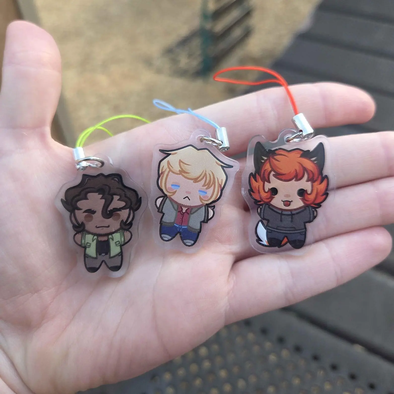 Boyfriend to Death Themed Phone Charms