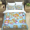 Lankybox Foxy Boxy cute printed Bedding Sets exquisite bed supplies set duvet cover bed comforter set bedding set luxury 5