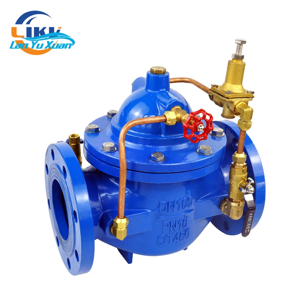 

Automatic Water Valve Flow Control Valve with Flow Regulator