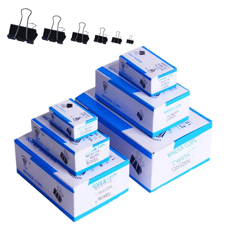 Tail Clip Office Document Folder Clips. 1