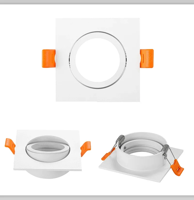 1/10PCS Adjustable Ceiling Light Frame Holder for GU10 S84c24c8d20294a87b79e29641620dd55v
