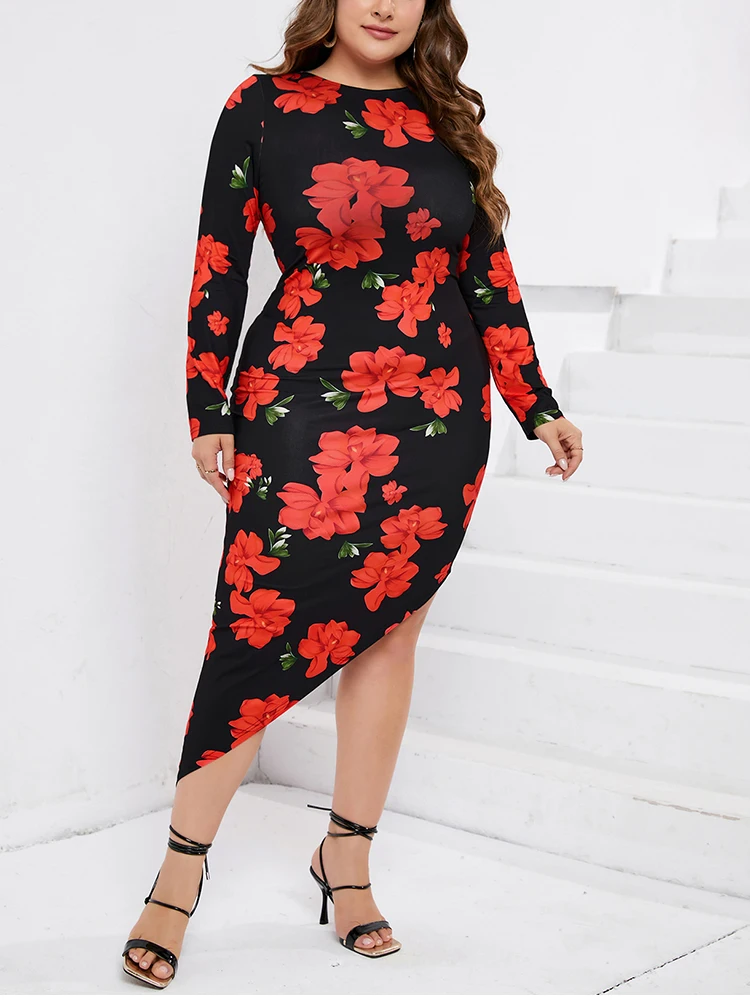 Рисунок 6 - EYNMIN женское платье-макси с длинными