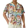 2024 New Buzz Lightyear Hawaiian Shirt Men's Short Sleeve Shirt Toy Story Movie Hawaiian Shirt Disney Beach Shirt 3